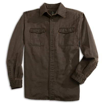 Keel Antique Cotton Button Down Shirt | Heybo