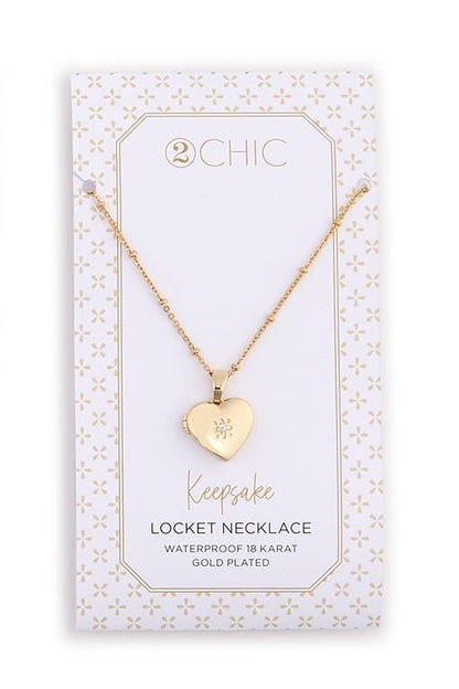 Keepsake Locket Necklace