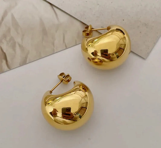 Kendall Hoop Earrings | Gold