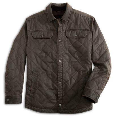 Keel Antique Cotton Jac Shirt Jacket | Heybo