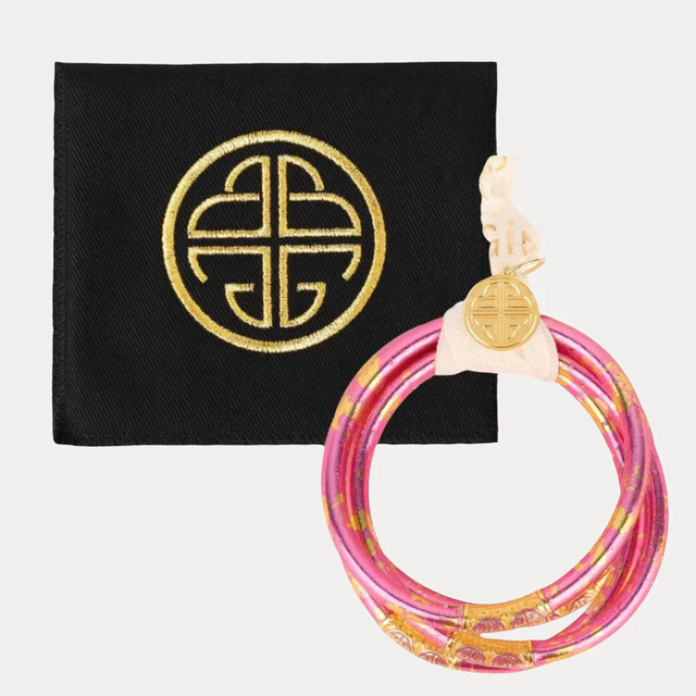 KOI Rose All Weather Bangles | Set Of 4 | BuDhaGirl