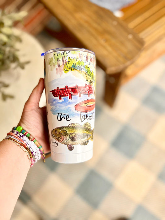 Lake Life Tumbler | 20oz | Happy By Rachel