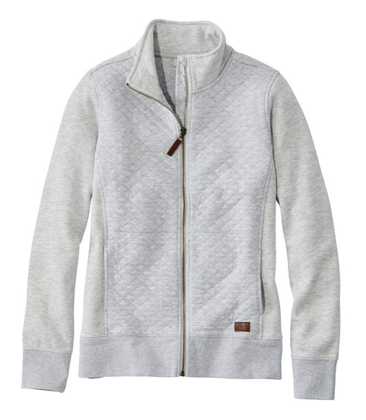 Quilted Full Zip Sweatshirt | Women's | L.L.Bean
