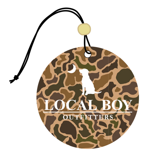 Old School Camo Air Freshener | Black Ice Scent