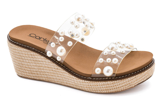 Look Who's Here Wedge Sandal | Corkys
