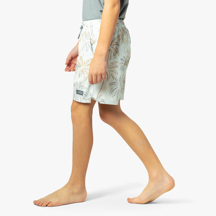 Aqua Glass Strike Swim Printed Shorts | Youth | Aftco