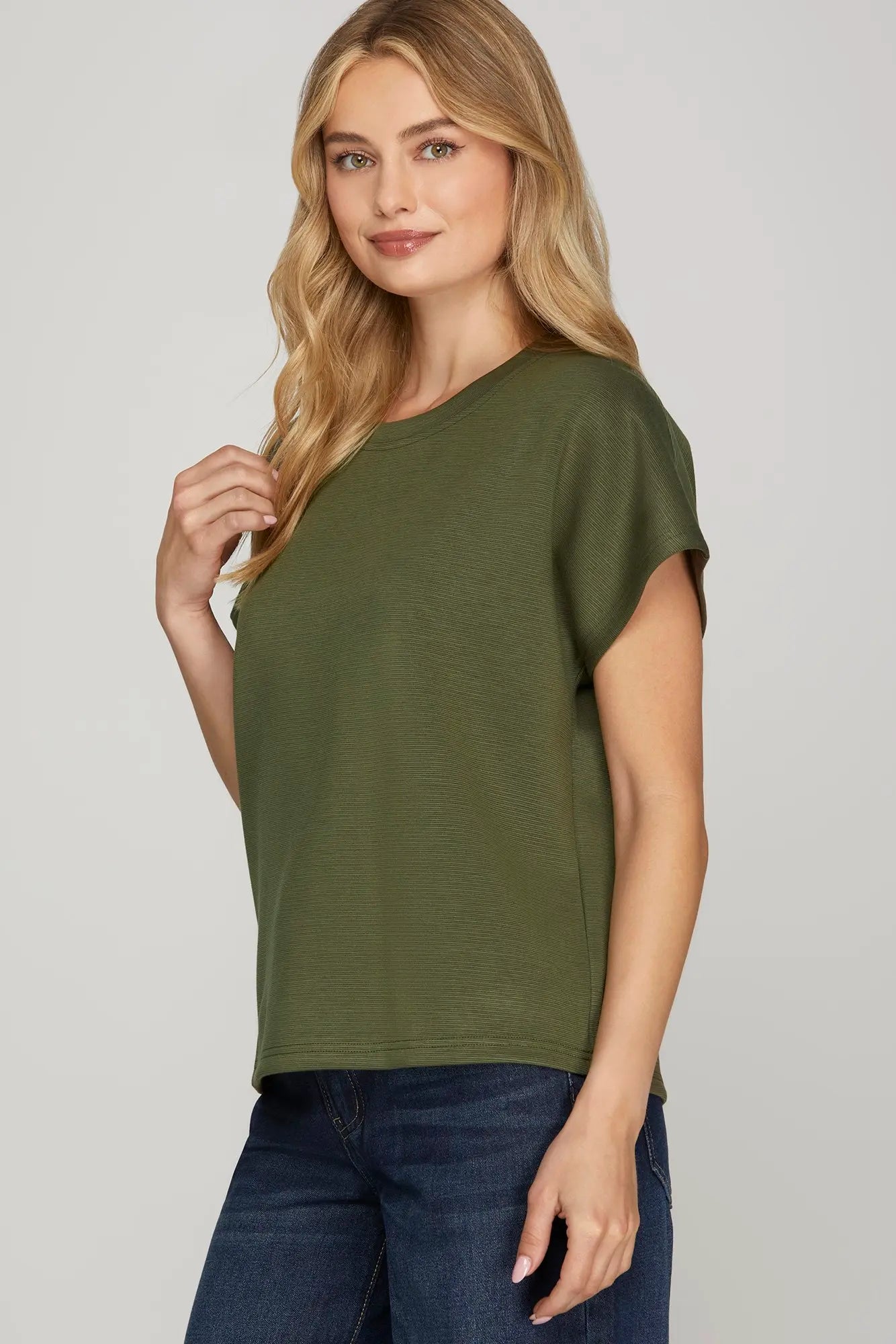 Cozy Stitch Knit Top