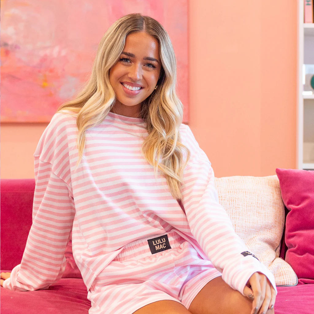 Stripe Society Long Sleeve Top