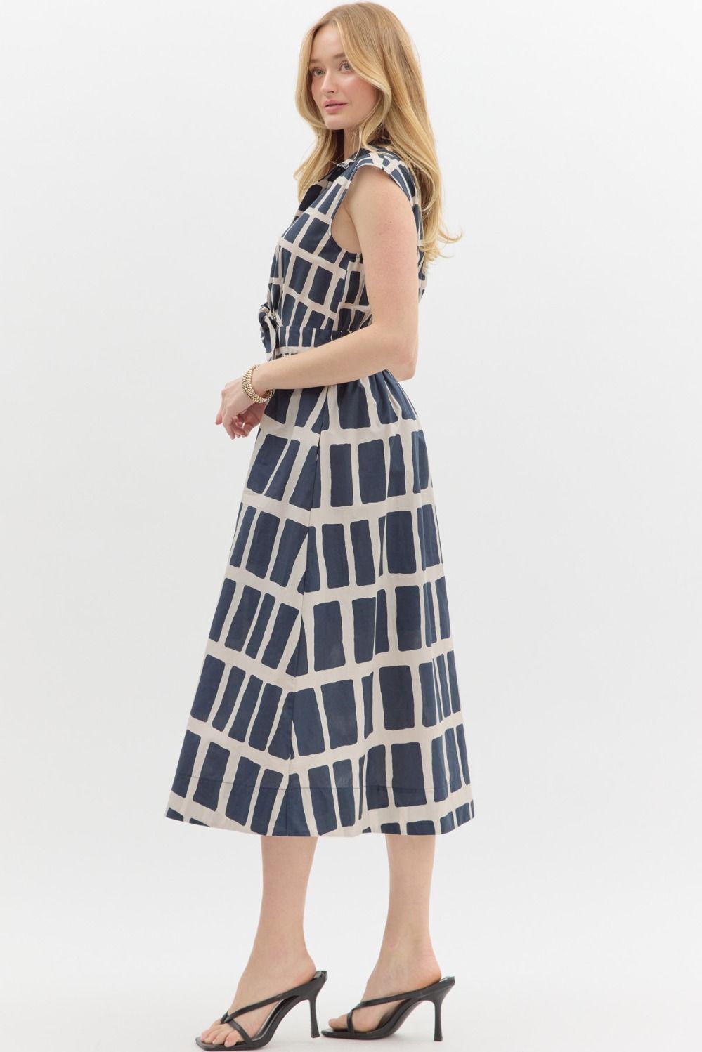 Abstract In Love Midi Dress
