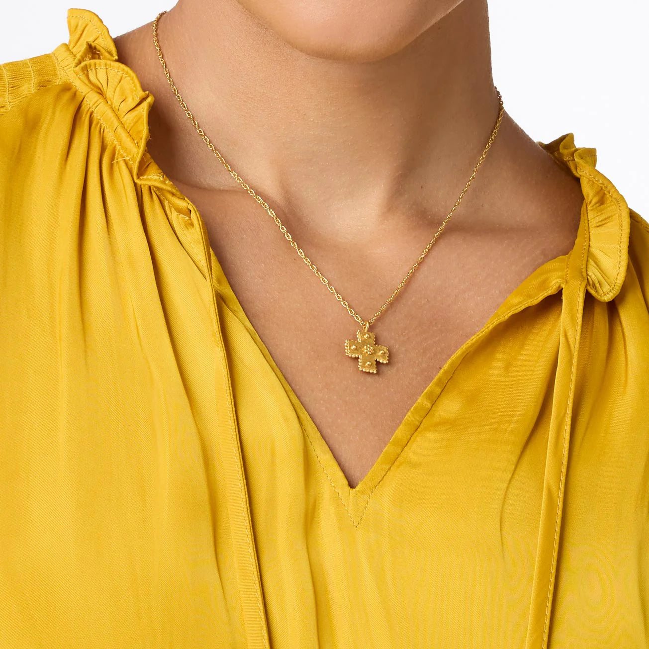 Malta Canterbury Delicate Gold Necklace | Julie Vos