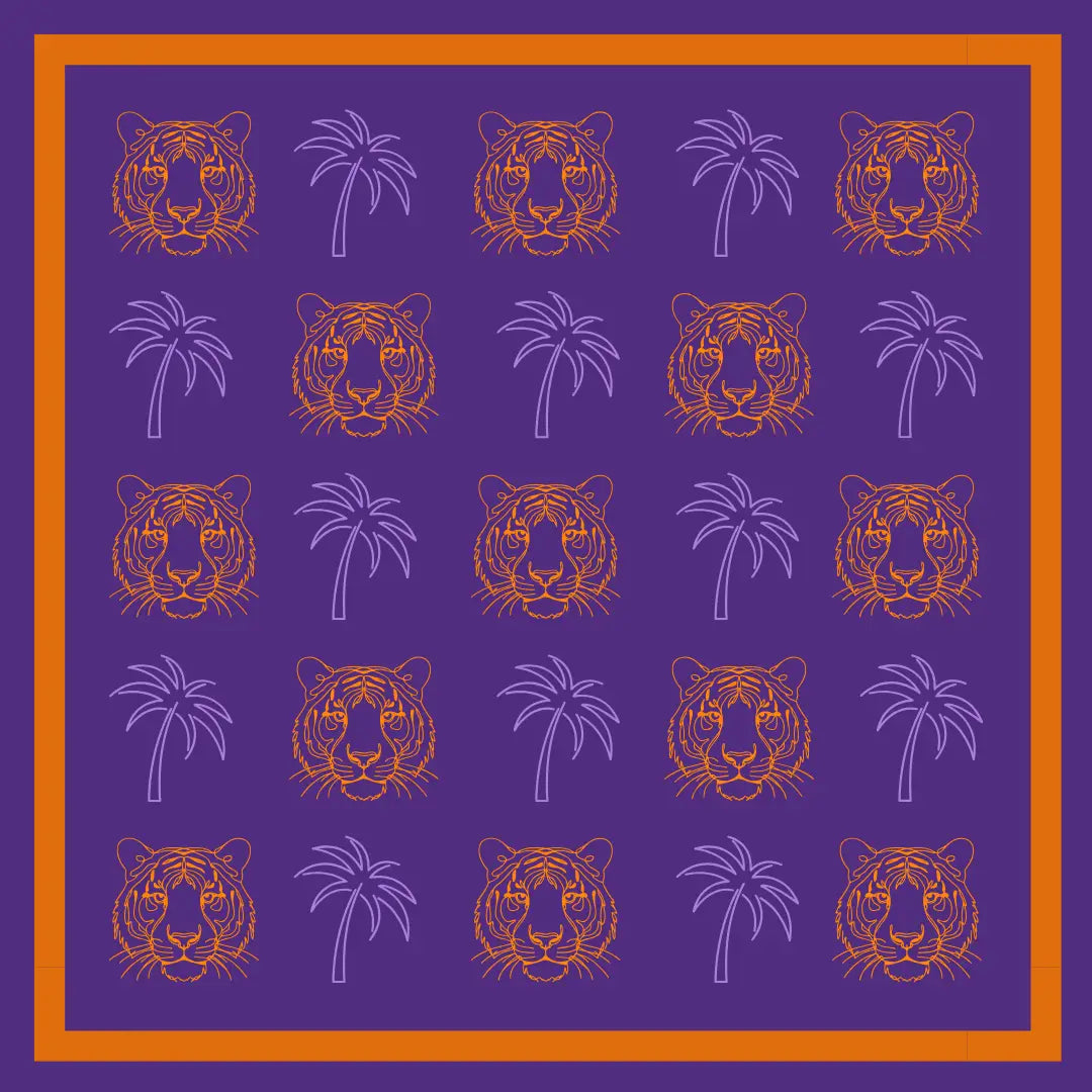 Clemson Bandana Gameday Scarf | 3 Styles