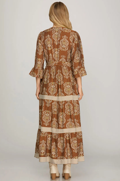 Paisley Petals Dress