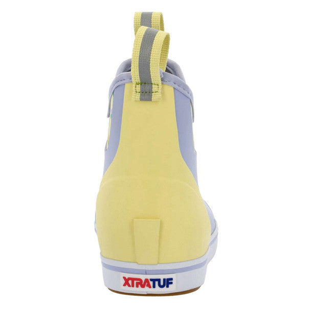 XTRATUF Women's 6in Ankle Deck Boots | Periwinkle Lemon