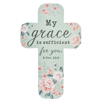 My Grace Is Sufficient Cross Bookmark Set | 2 Corinthians 12