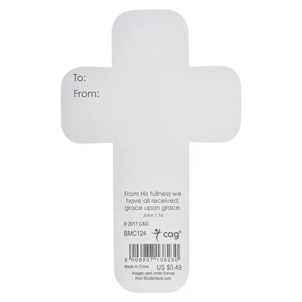 My Grace Is Sufficient Cross Bookmark Set | 2 Corinthians 12