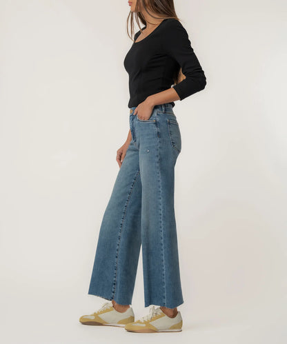 Meg High Rise Wide Leg Jeans