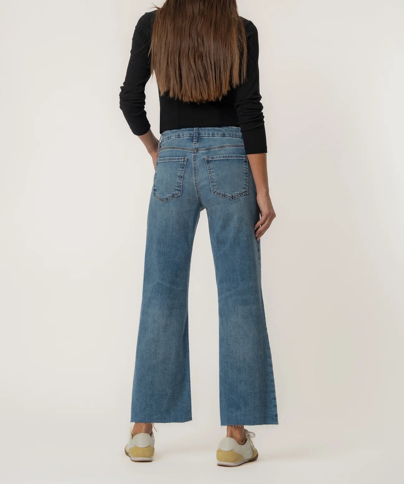 Meg High Rise Wide Leg Jeans