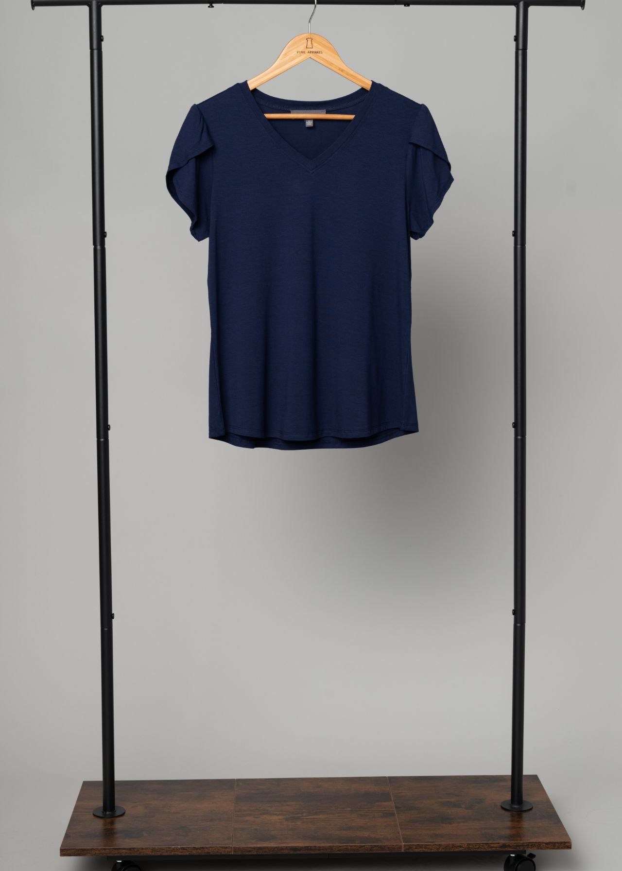 Tulip Sleeve Juliana Crepe Top