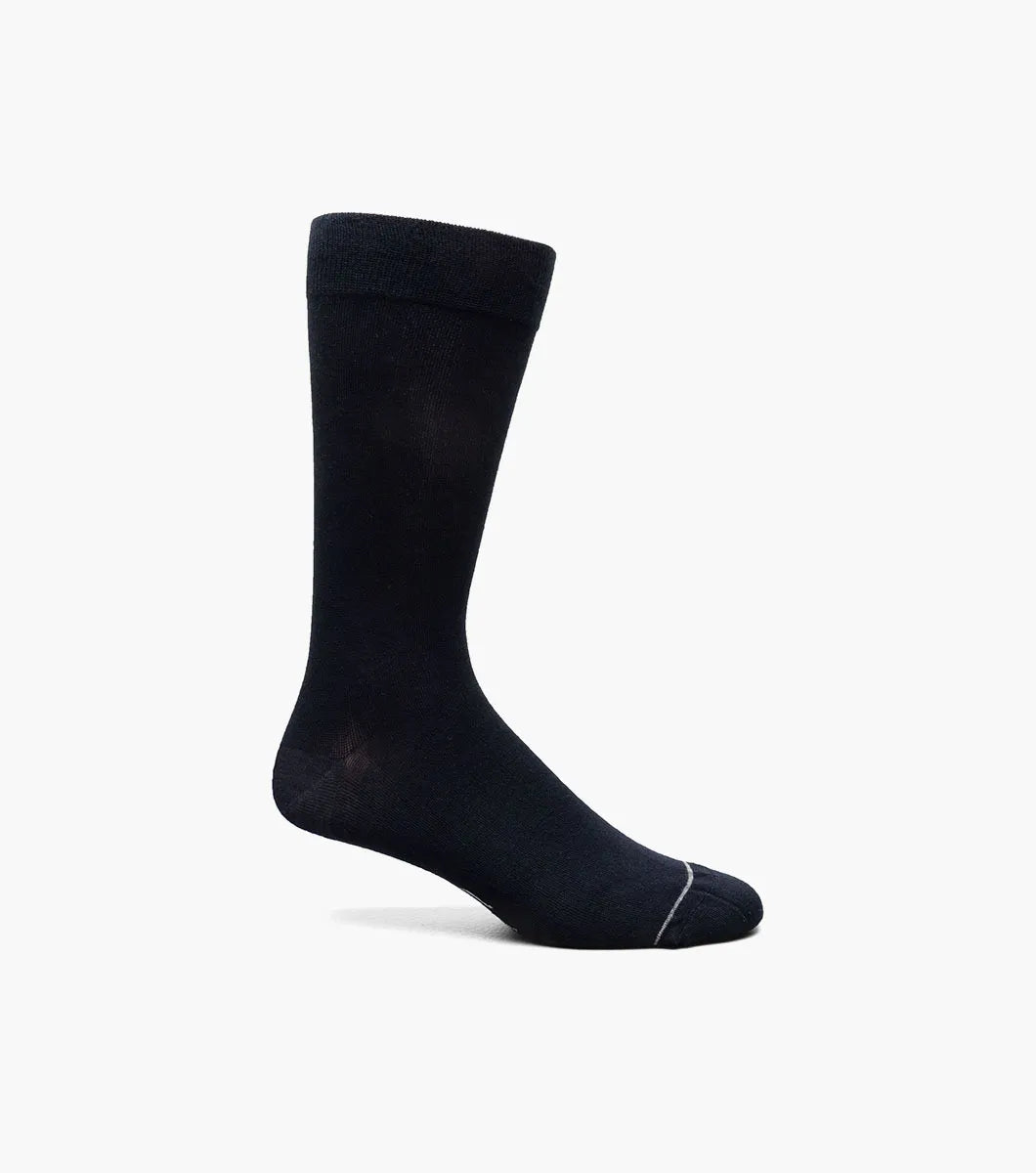 Men's Crew Dress Socks | Bamboo Flat