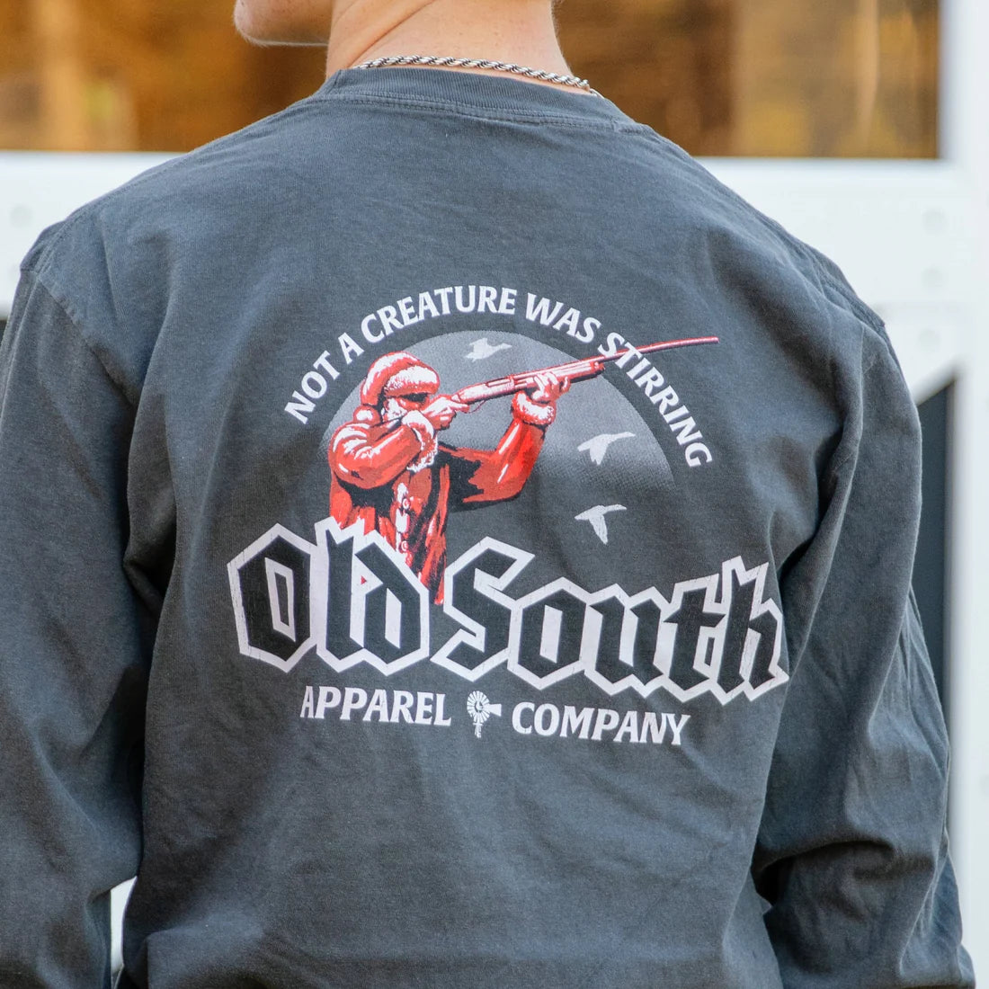 Not A Creature Was Stirring Long Sleeve | Old South