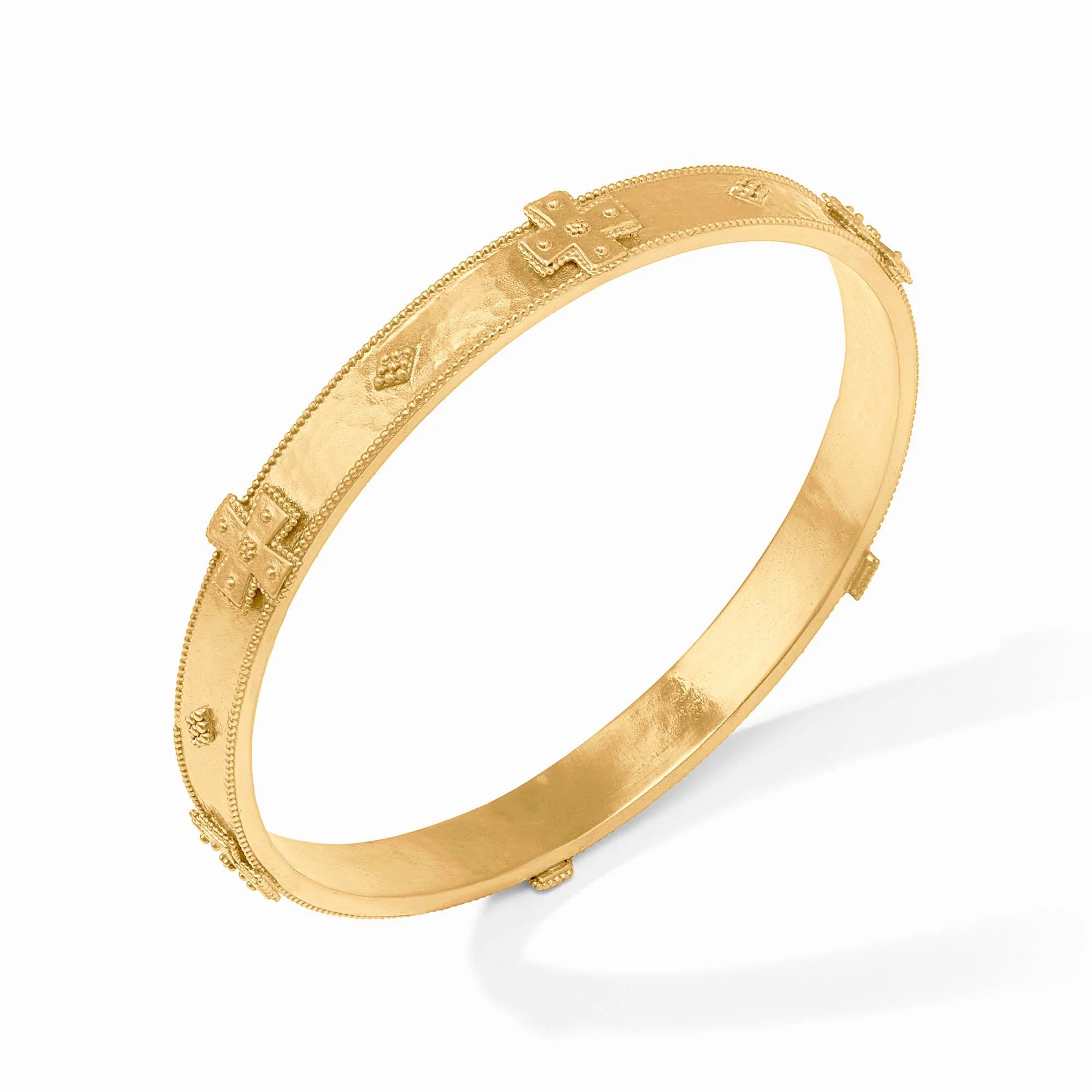 Canterbury Gold Bangle | Julie Vos