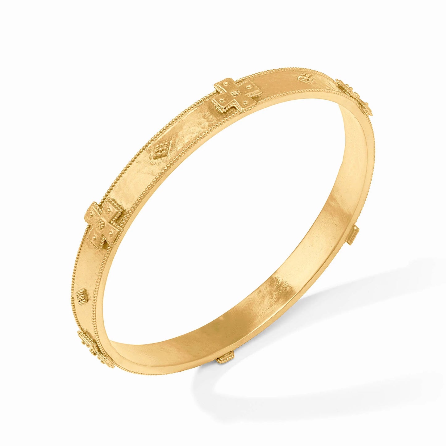 Canterbury Gold Bangle | Julie Vos