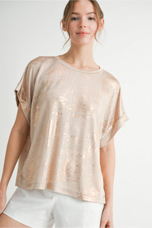 Neutral Glow Top