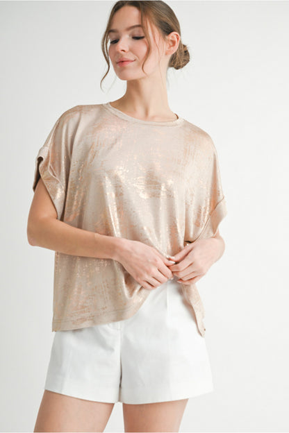 Neutral Glow Top