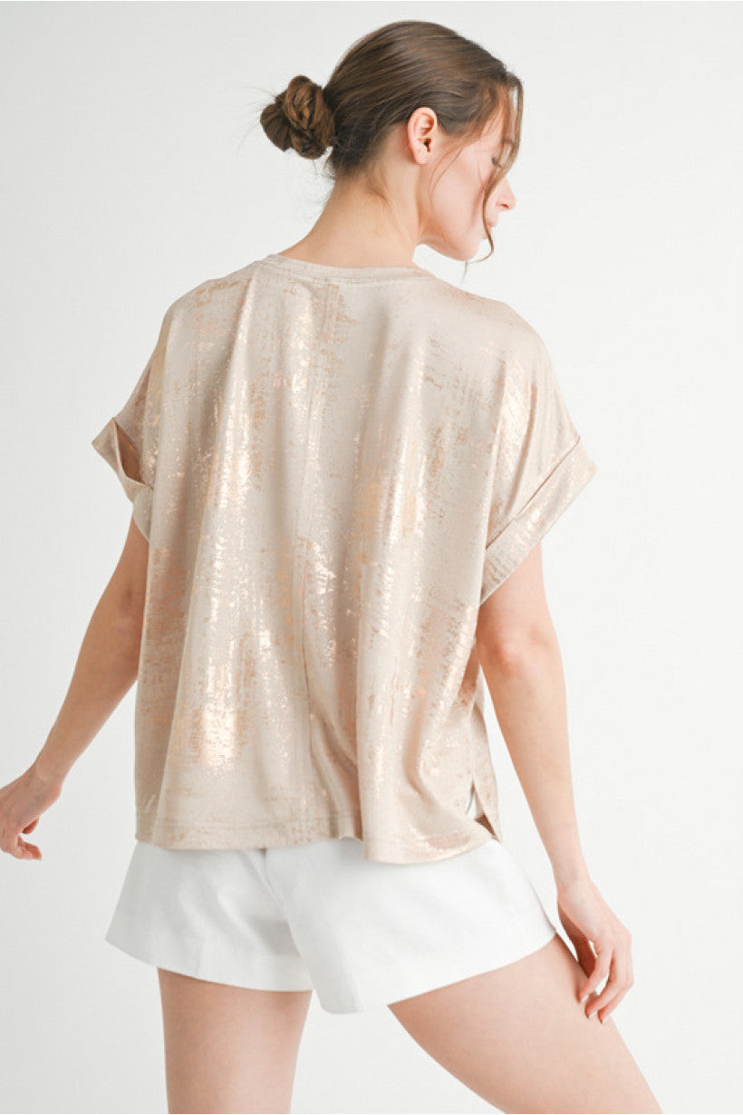 Neutral Glow Top