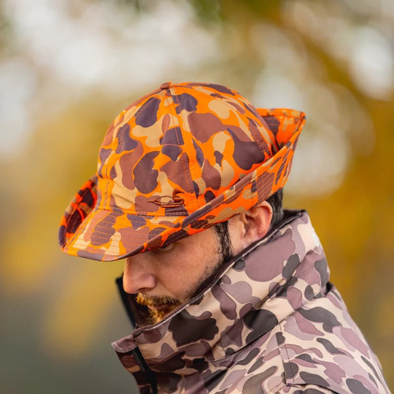 Blaze Orange Camo Jones Hat | Dixie Decoys