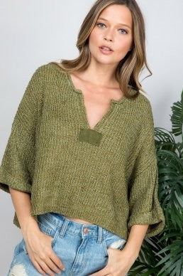 Cozy Cropped Sweater
