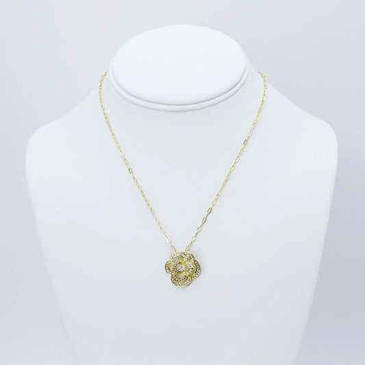 Orchid Aura Necklace