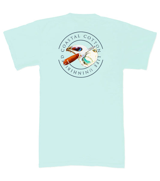 Oyster Short Sleeve Tee | Coastal Cotton