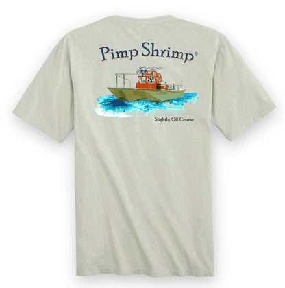 Slightly Off Course Short Sleeve Tee | Pimp Shrimp Clothing Co.