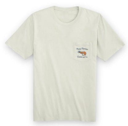 Slightly Off Course Short Sleeve Tee | Pimp Shrimp Clothing Co.