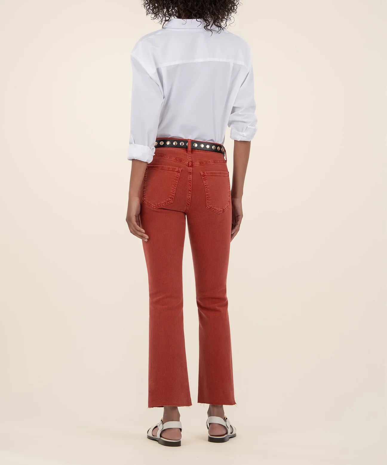 Kelsey High Rise Ankle Flare Pants