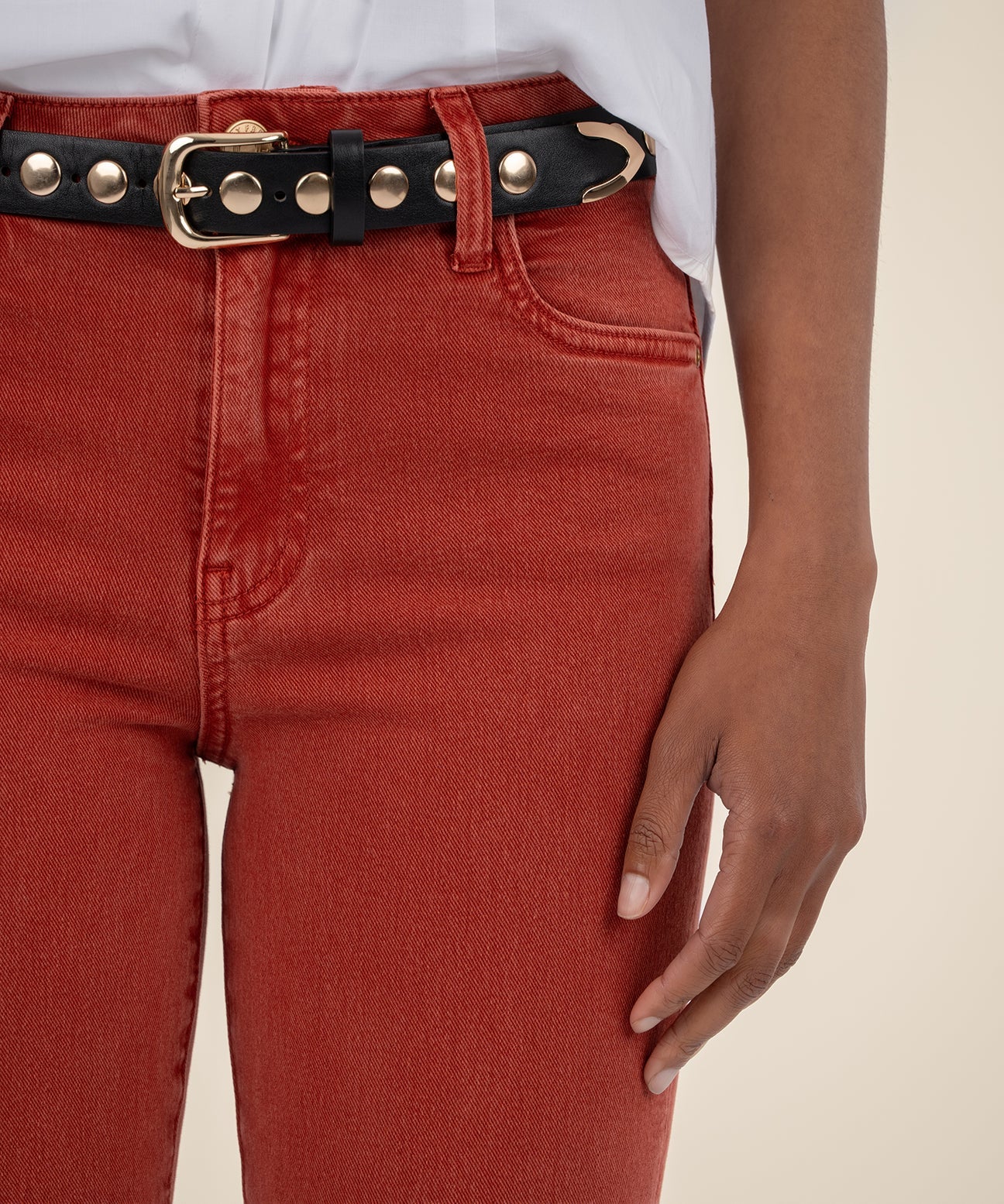 Kelsey High Rise Ankle Flare Pants