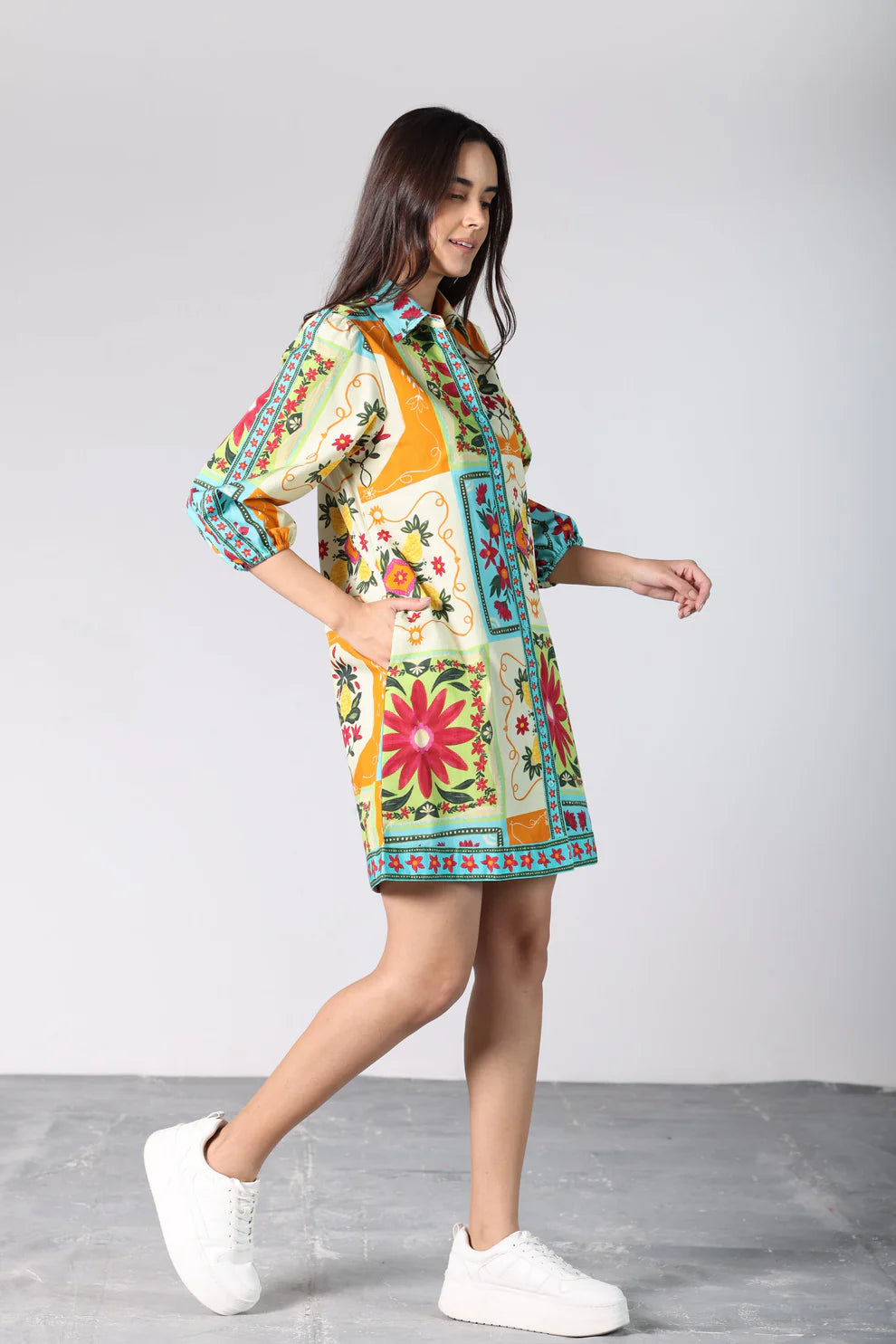 Patchwork Ava Dress