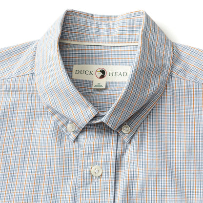 Cotton Cashmere Poplin Sport Shirt | Rollins Plaid | Duck Head