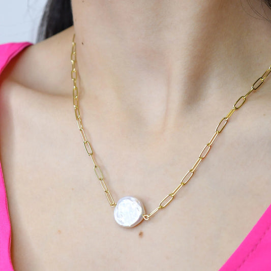 Pearl Dream Necklace | Gold