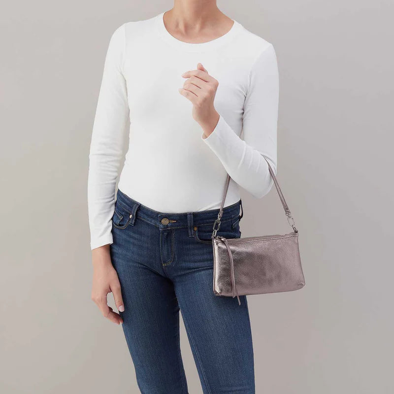 Darcy Crossbody | Metallic Leather | HOBO