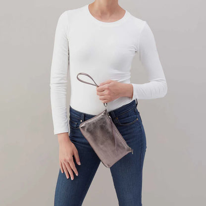 Darcy Crossbody | Metallic Leather | HOBO