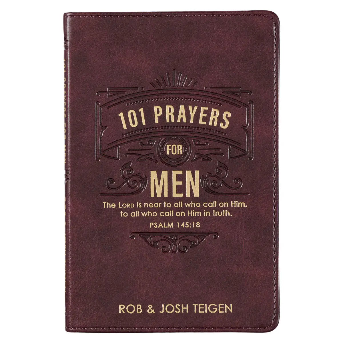 101 Prayers For Men Faux Leather Gift Book