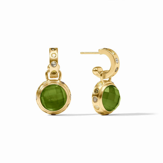 Rainbow Hoop & Charm Earring | Julie Vos