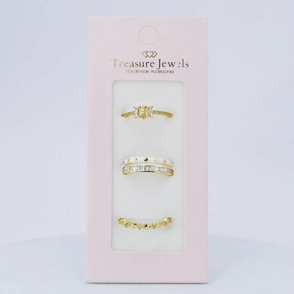 Pretty Girl Ring Set