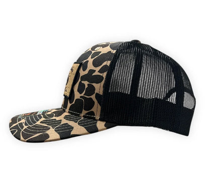 Old School Camo Trucker Hat