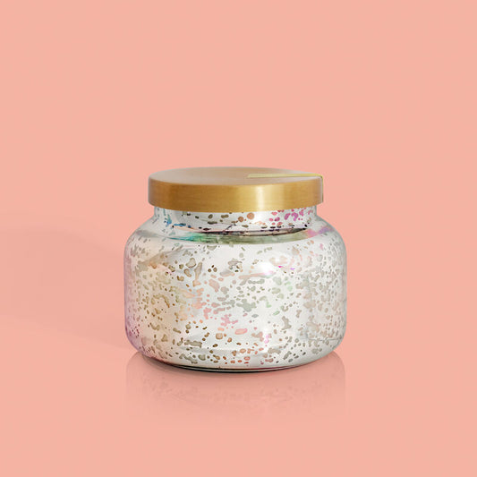 Mercury Iridescent Jar | Pineapple Flower | 19 OZ