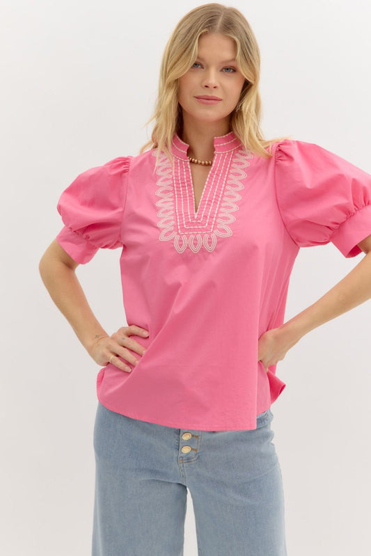 Embroiderly Yours Top