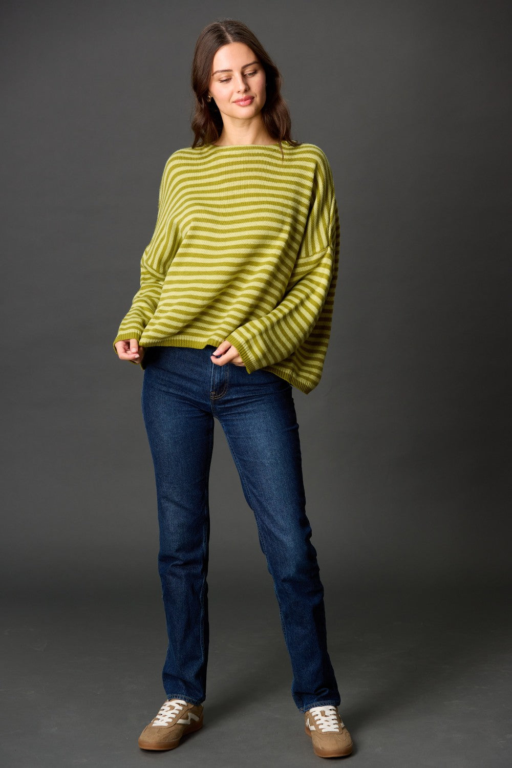 Striped T-Body Sweater