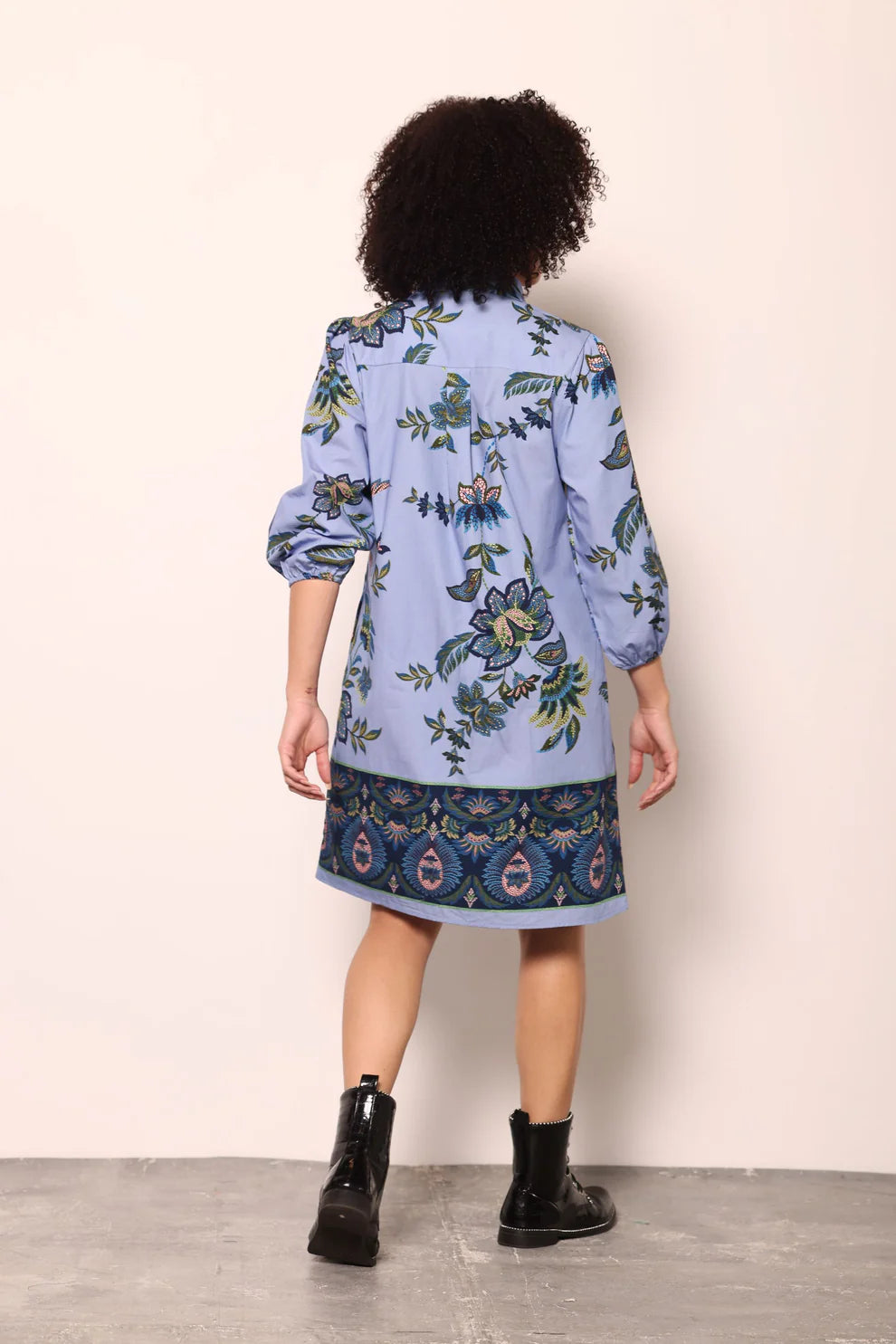 Periwinkle Mosaic Ava Dress